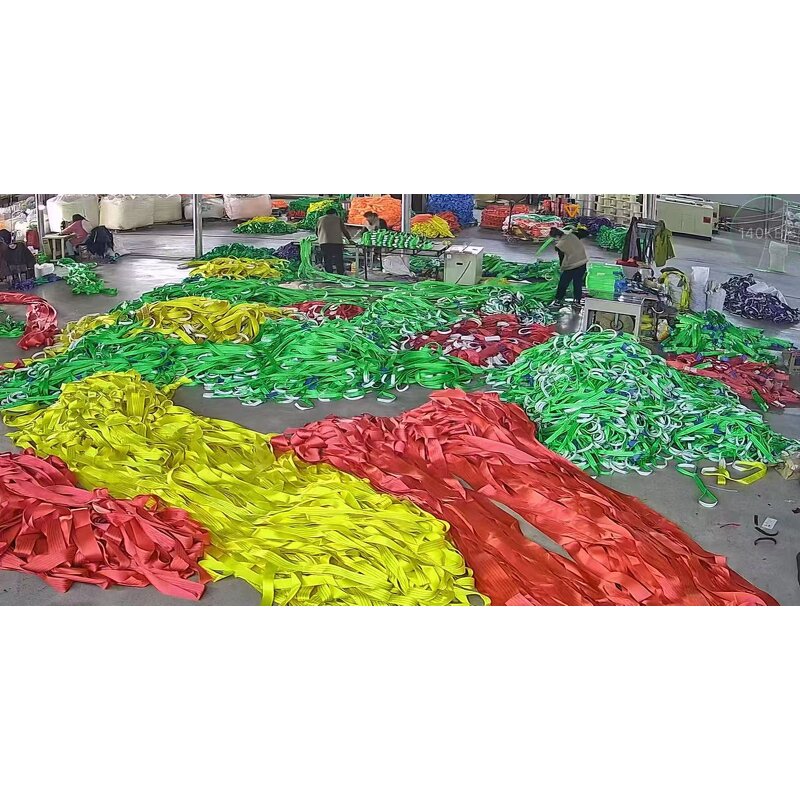 Round Webbing Lifting Sling Belt Manufacturer - Heavy Duty Eye to Eye Polyester 1-20 Ton