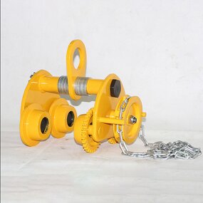 Anticollision Monorail Trolley Manufacturer - Customizable 1t to 10t Peach Type for Chain Hoist