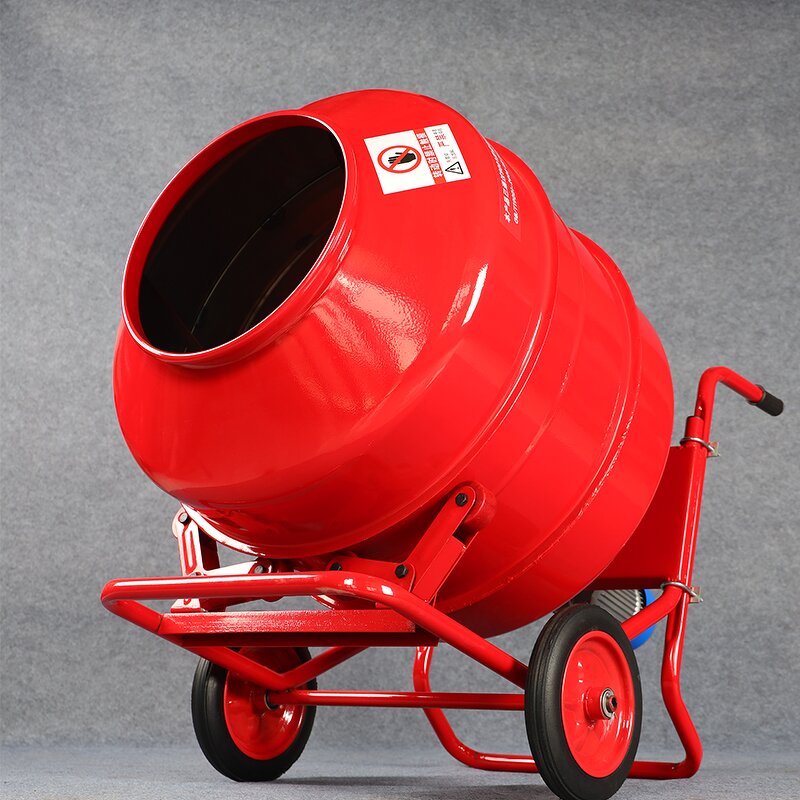 Concrete Cement Mixer Machine Manufacturer - New Design 350 L Drum Gasoline Diesel Engine
