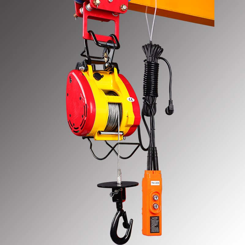 Mini Electric Wire Rope Hoist Manufacturer - High Quality 500kg PA600 Portable Winch