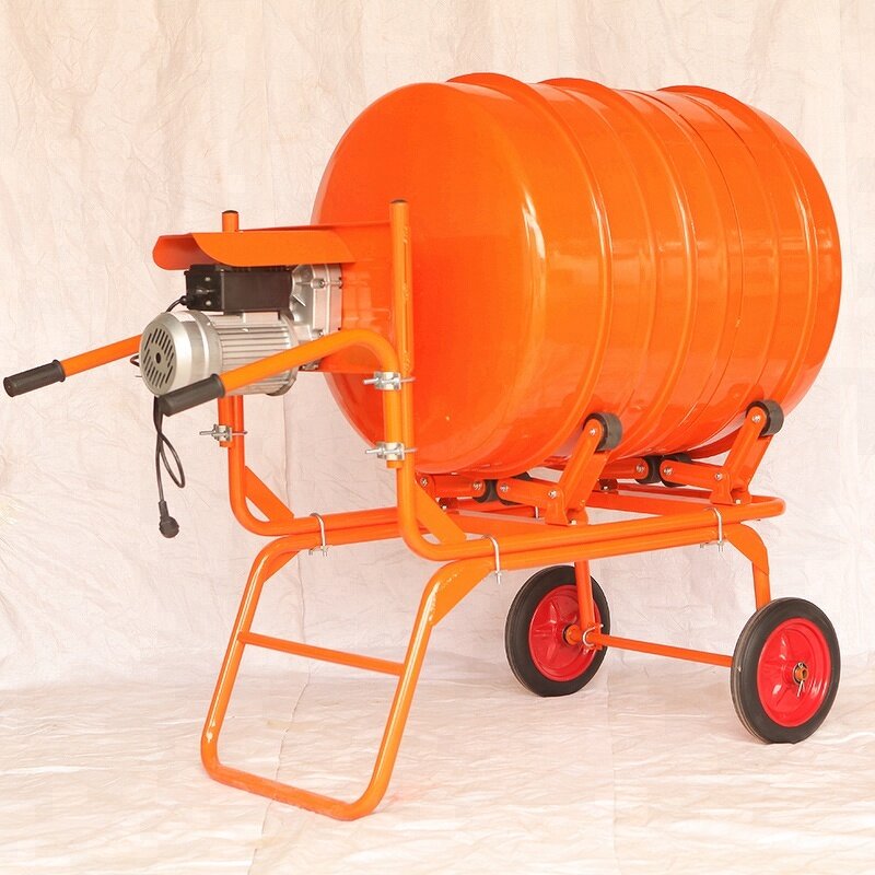 Concrete Mixer Manufacturer - 500 kg and 600kgs Capacity Yellow Mini Unique Marketing