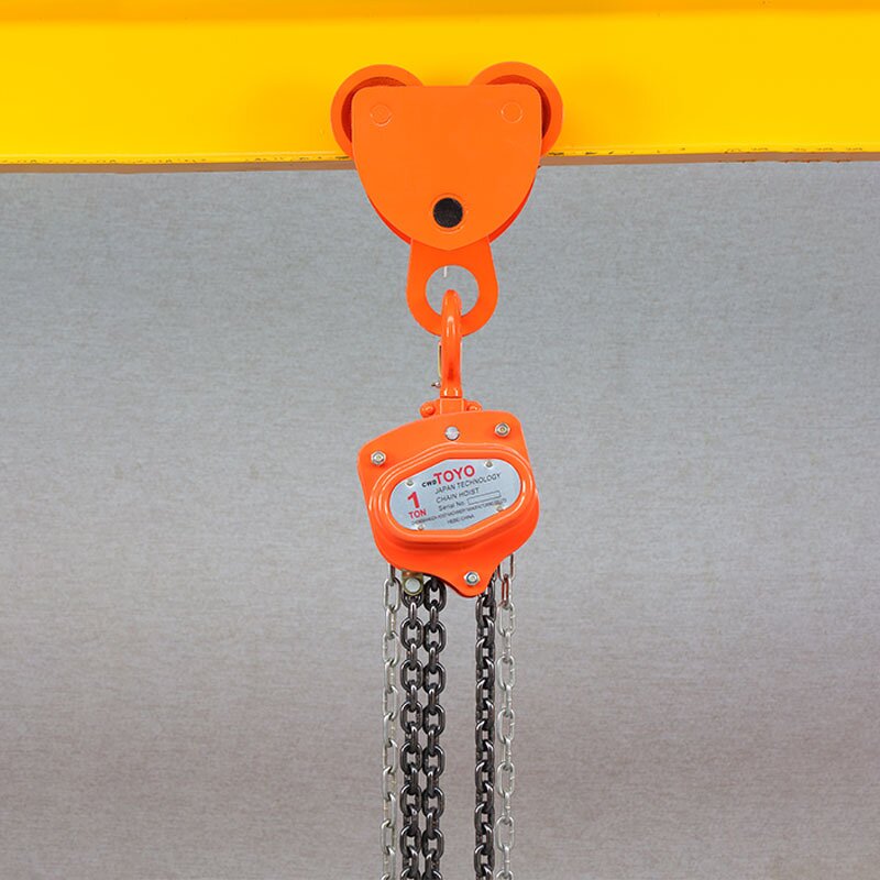 Geared I-Beam Trolley Manufacturer - Hand Pulling 0.5ton to 10ton Plain Manual Geared