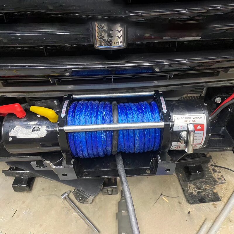Electric Winch Manufacturer - 12V 2000lb to 12000lbs with Synthetic Rope 20000lb Clutch