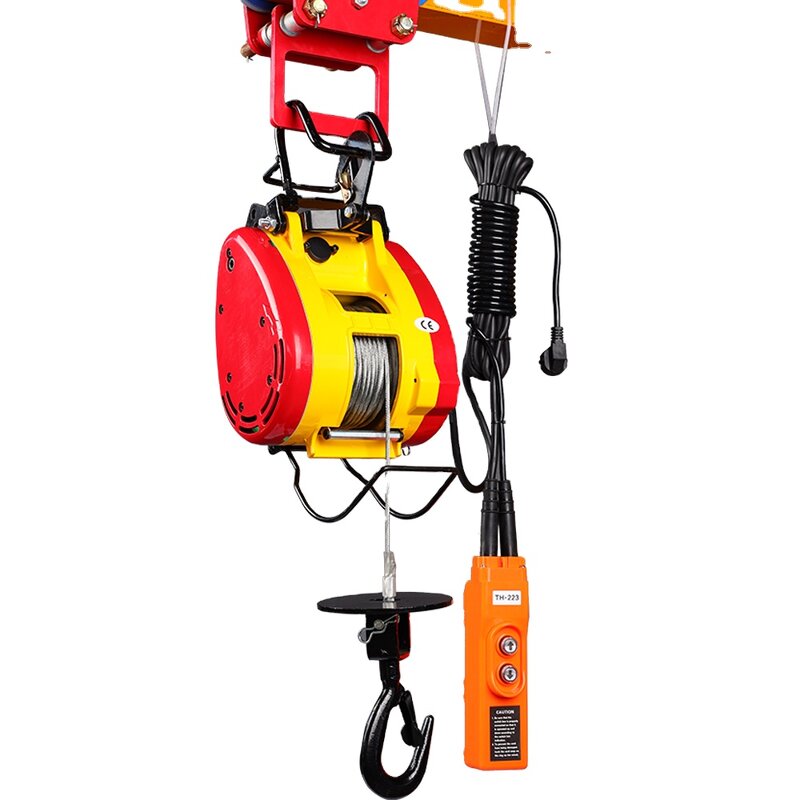 Electric Hoist Manufacturer - 30m 500kg Capacity New Steel Construction for Restaurants Farming