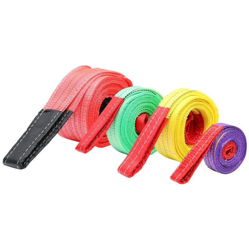 Textile Tape Lifting Slings Manufacturer - Factory Price 1-10 Ton Color Customized for Sale