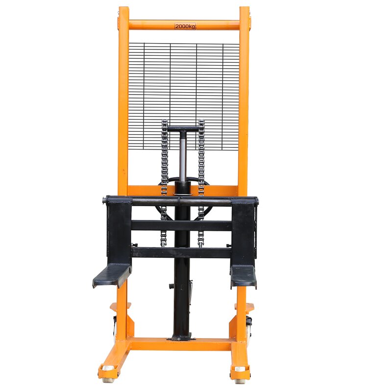 Hydraulic Manual Stacker Manufacturer - 3ton Forklift Lift Table Designed Small Manual Forklift