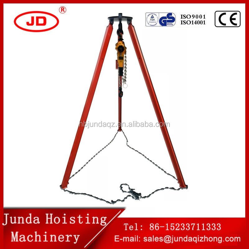 Industrial Tripod Lifting Equipment Manufacturer - 1T 2T 3T Rescue & Retrieval Tripod for Sale