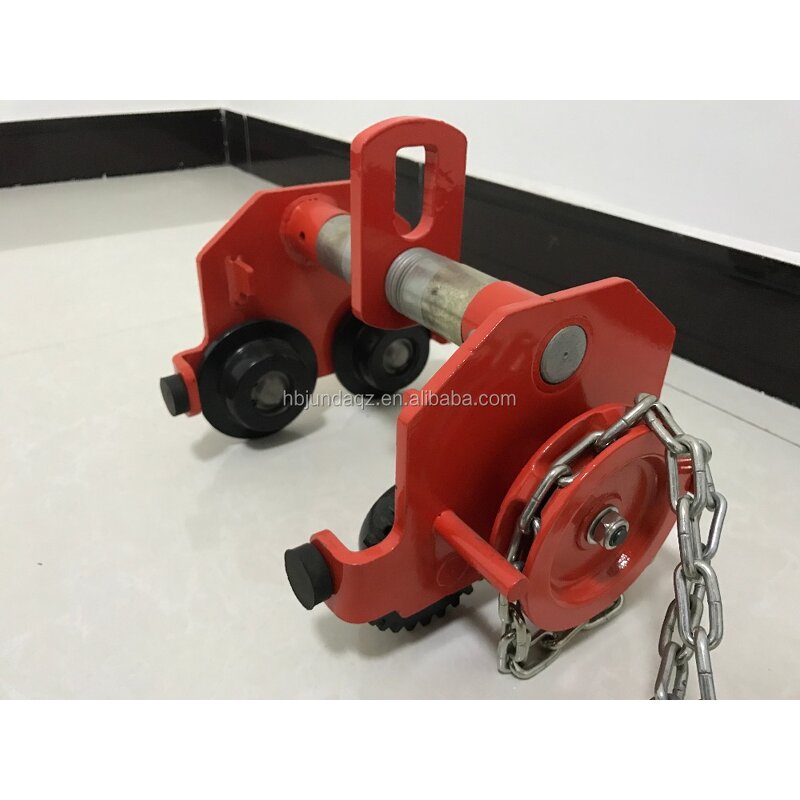 Anticollision Monorail Trolley Manufacturer - Peach Type Hand Pull Push for Chain Hoist