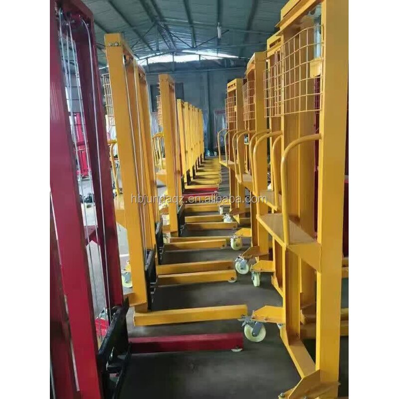 Hydraulic Stacker Manufacturer - Lift Capacity(T) with Nylon/ PU/ Rubber Wheels for Move Goods