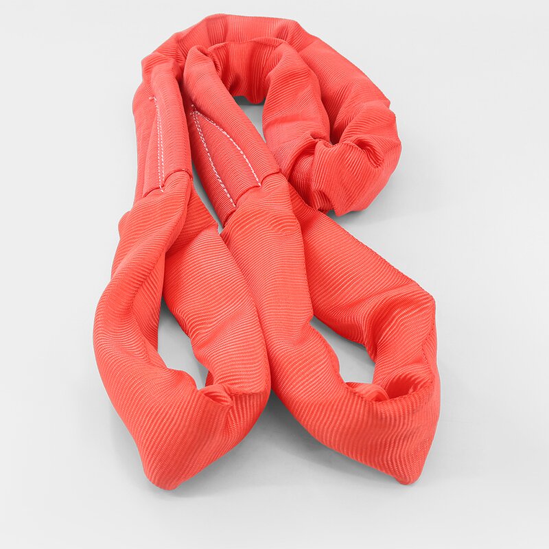 Double Eye Round Sling Manufacturer - Factory Direct Soft Heavy Duty Nylon Lifting Sling