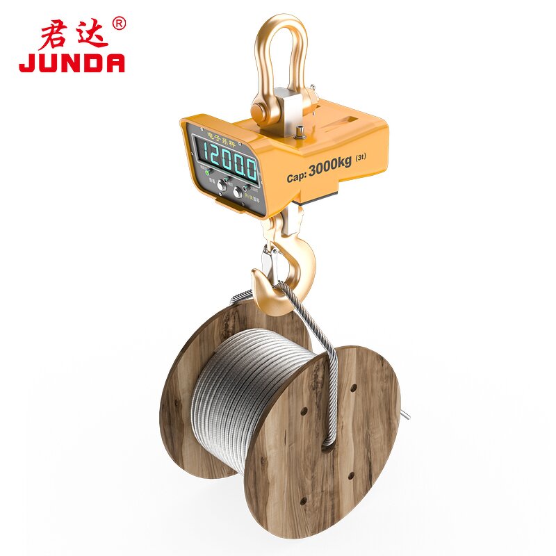 Crane Scale Manufacturer - Junda Factory Promotion 1 2 3 5 Ton Hanging Scale High Precision