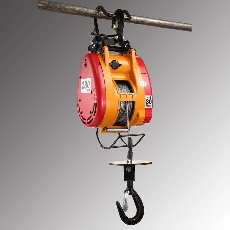 Mini Electric Wire Rope Hoist Manufacturer - Portable 110V Electric Winch Traction Hoist