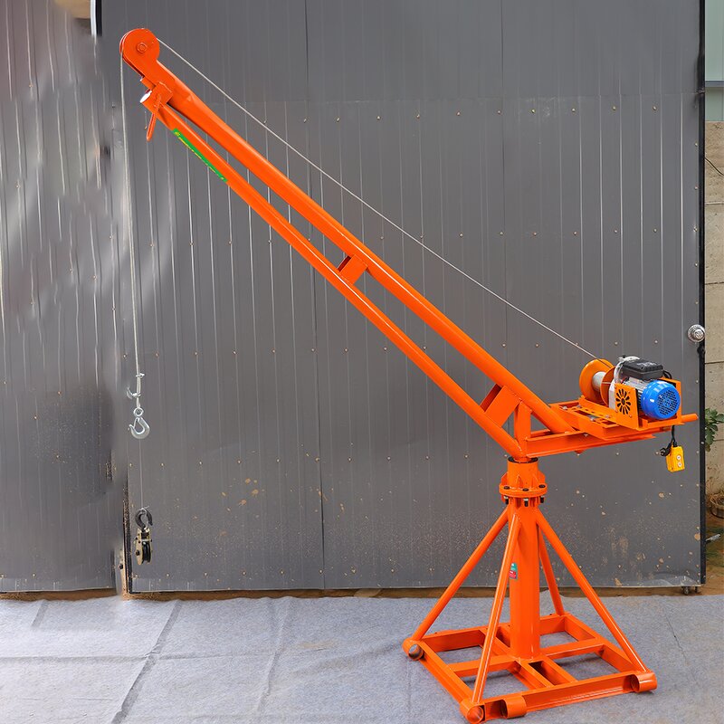 Outdoor Crane Manufacturer - 500kg 0.5T Capacity with Pure Copper Hoist