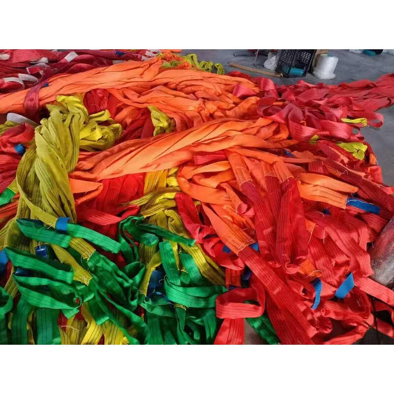 Round Sling Manufacturer - 100% Polyester High Quality Cheap EXW Price for Lifting