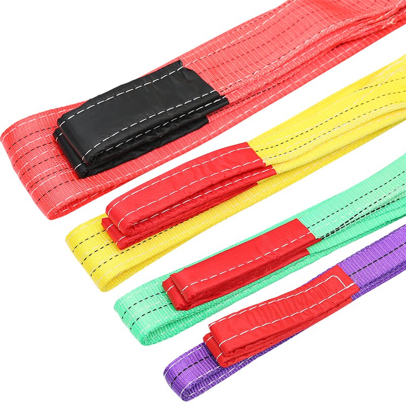 Endless Flat Lifting Belts Manufacturer - Wholesale Price 1t-3t Custom Length Woven Webbing Sling