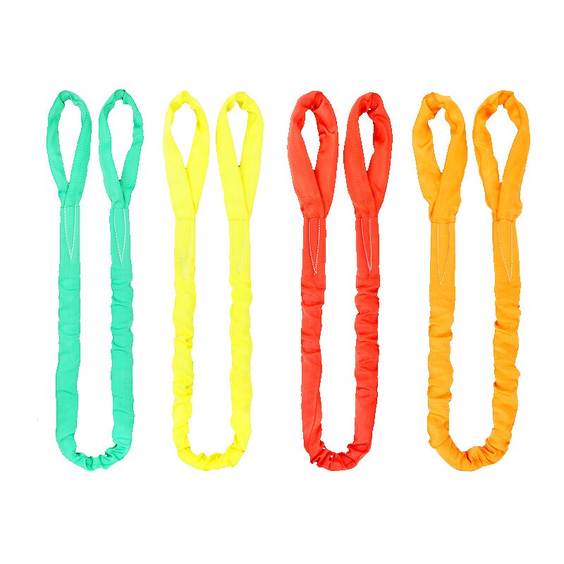 Double Eye Round Sling Manufacturer - Factory Direct Soft Heavy Duty Nylon Lifting Sling