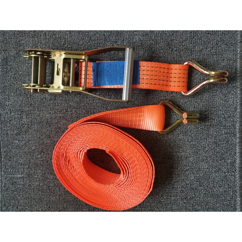 Ratchet Tie Down Belt Manufacturer - 8T 10T Truck Binding Cargo Lashing Customized Safety Factor 2:1