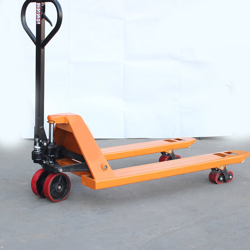 Hydraulic Pallet Truck Manufacturer - 5000kg 5Ton Cheap Price AC Oil Pump Nylon/PU Wheels