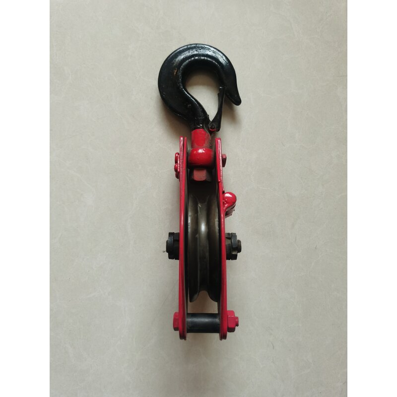 Rescue Pulley Block Manufacturer - 4" 6" Top Quality Light Weight Stringing Equipment for Safety