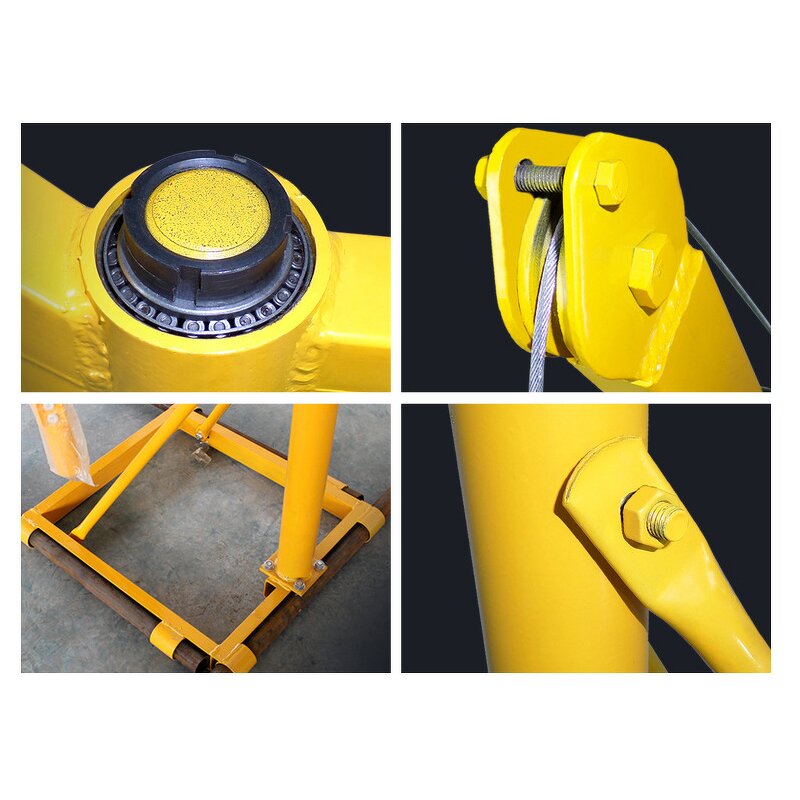 Small Outdoor Mini Engine Crane Manufacturer - High Quality 360 Degrees Rotate 300kg to 1000kg