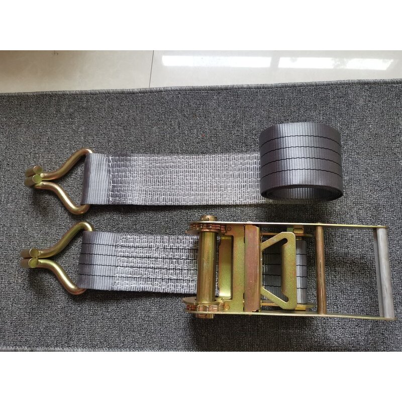 Ratchet Tie Down Belt Manufacturer - 8T 10T Truck Binding Cargo Lashing Customized Safety Factor 2:1