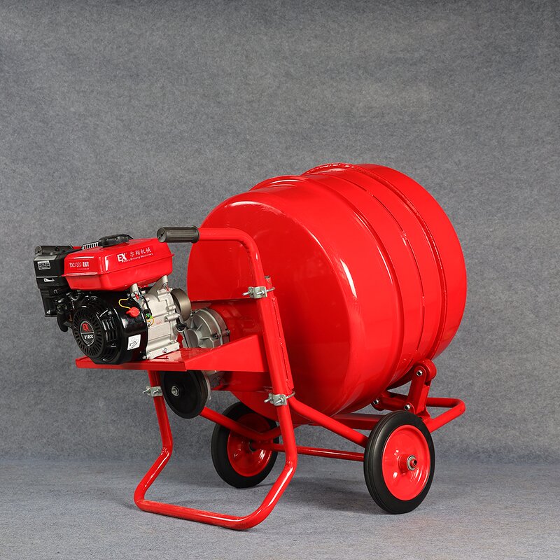 Concrete Cement Mixer Machine Manufacturer - New Design 350 L Drum Gasoline Diesel Engine