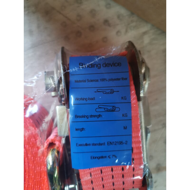 Ratchet Tie Down Strap Manufacturer - 2 Inch 3 Ton 10 Meters Cargo Lashing with Double Hook