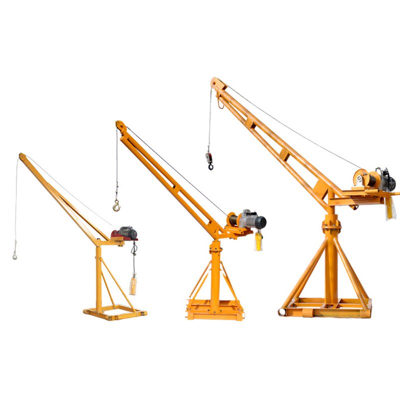 Outdoor Electric Crane Manufacturer - with Hook 100kg-1000kg Min Load Hydraulic