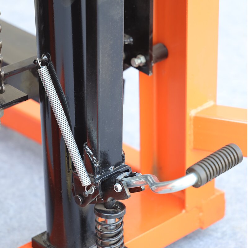 Hydraulic Hand Stacker Manufacturer - Adjustable 1000kg Forks for Warehouse Use 1.6m