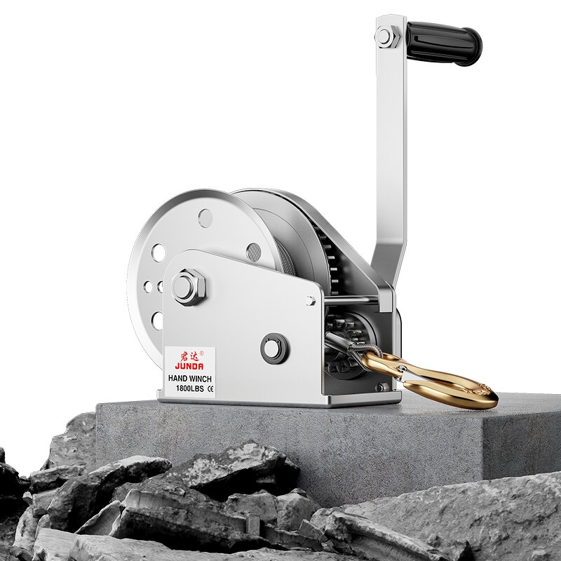 Stainless Steel Hand Winch Manufacturer - Manual Crank for Lifting and Pulling Corrosion Resistant