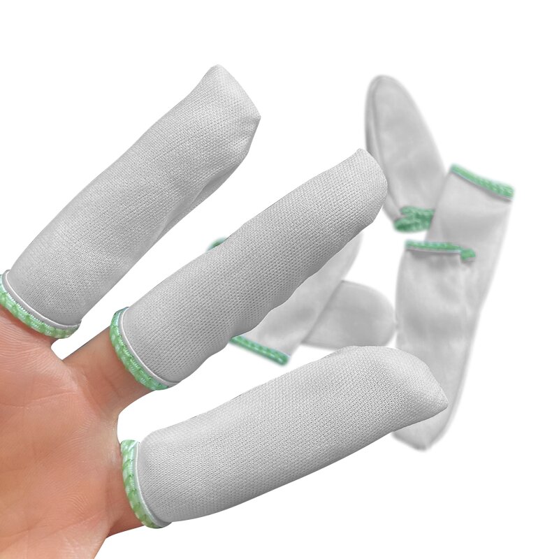 Finger Cots Manufacturer - 2.5cm Working Safety Products White Cotton