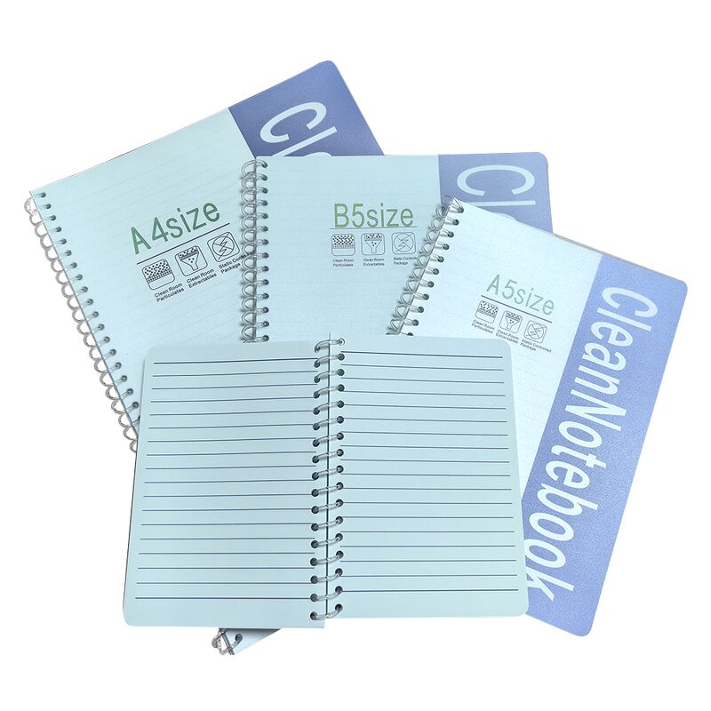 ESD Notebook Manufacturer - Dust Free A4 A5 A3 Office Spiral for Lab