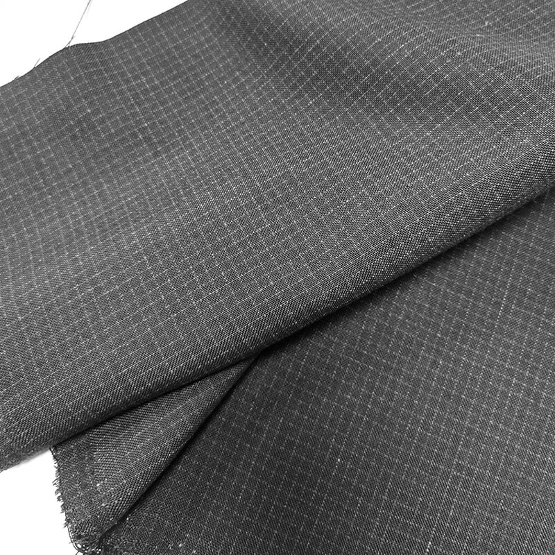 ESD Antistatic Work Chair Fabric Manufacturer - Black 5mm Grid 280gsm Polyester