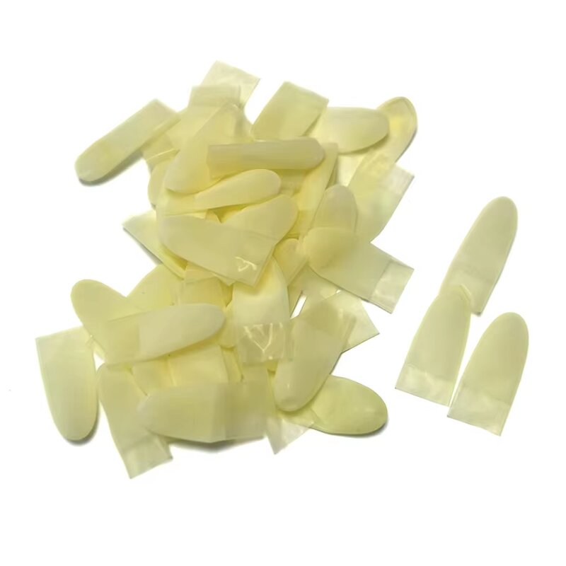 Latex Finger Cots Manufacturer - Cleanroom Frosted Incision-Grade Non-Slip