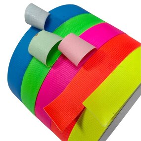 Gaffer Tape Manufacturer - Cloth Neon Fluorescent Colored Reflective Black Bar for Marking
