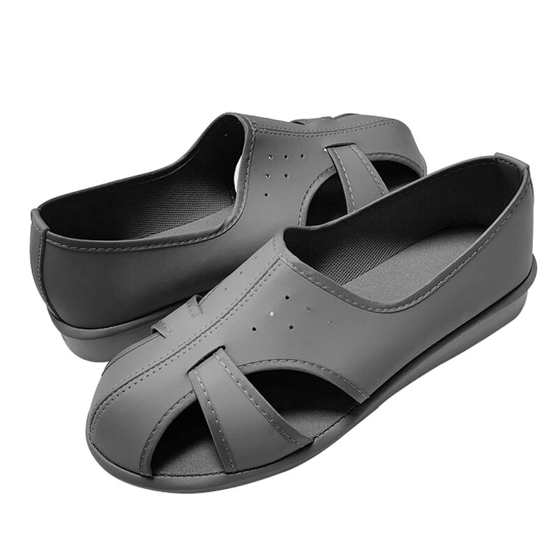 ESD Safety Shoes Manufacturer - Hot Sales Grey Cleanroom Lightweight Industry
