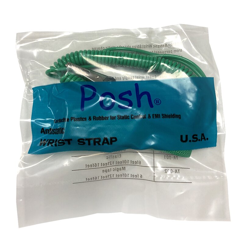 ESD Antistatic Wrist Strap Manufacturer - Wholesale Green Color PU Cord Dust Free