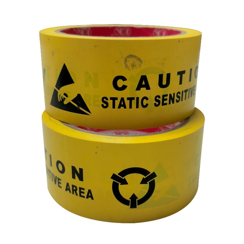 ESD Warning Tape Manufacturer - Protected Area Custom Printing Industrial Truck PE
