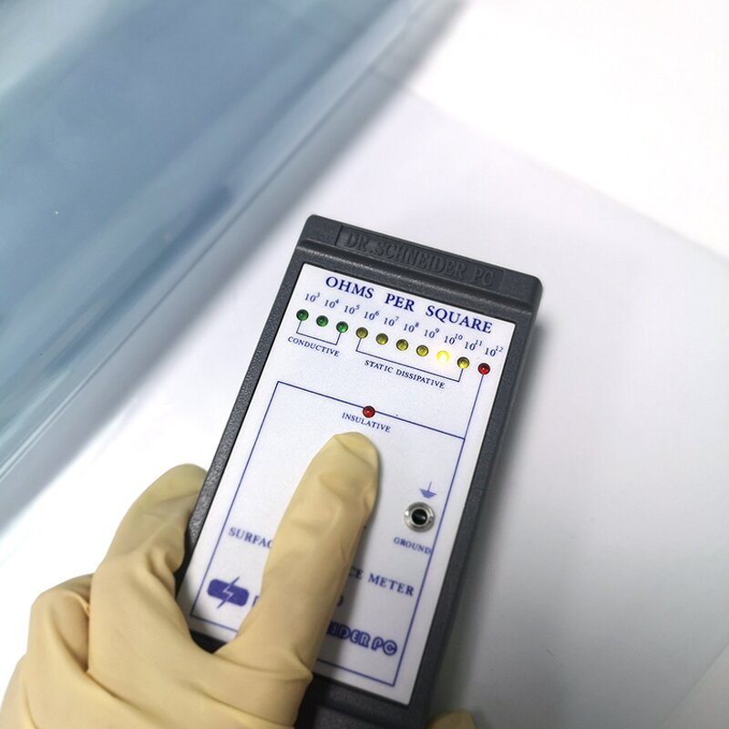 Antistatic Pvc Grid Curtain Manufacturer - Grid Design Different Size