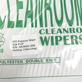 Antistatic Cleanroom Wiper Manufacturer - Class 10 100 1000 Lint Free Polyester