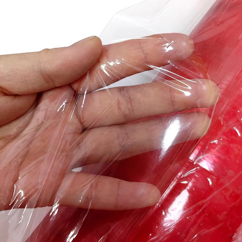 ESD Stretch Wrap Film Manufacturer - Red Jumbo Roll Anti-Static Pe Film