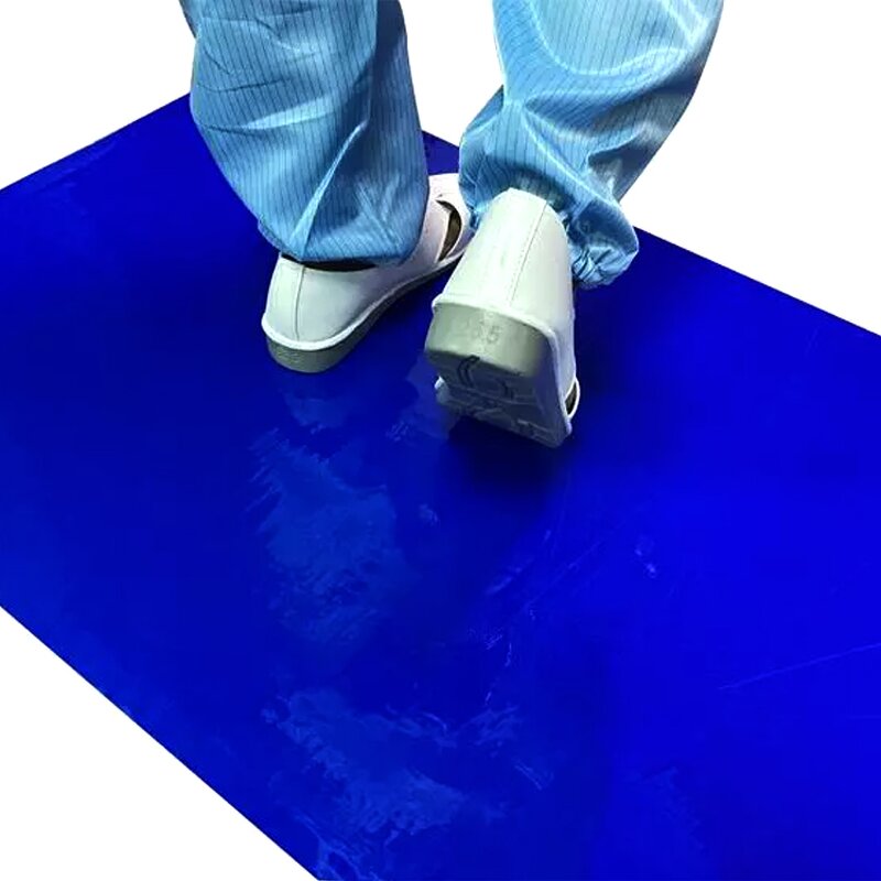 Disposable Sticky Mats Manufacturer - 24x36 60x90CM White Blue for Cleanroom Decontaminating