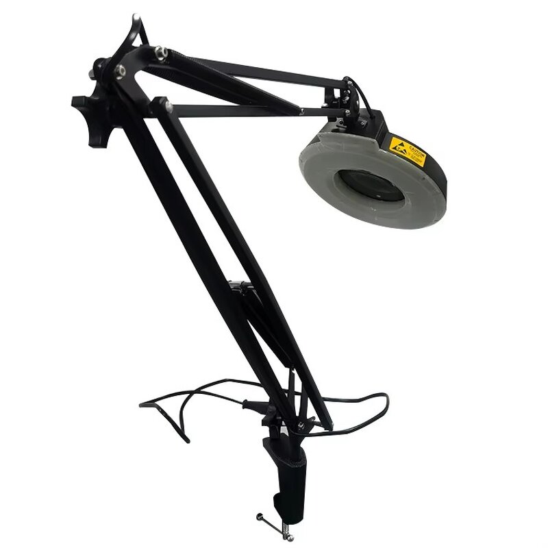 LED Magnifier Manufacturer - LT-86A Desk Clamp Magnifier Good Quality