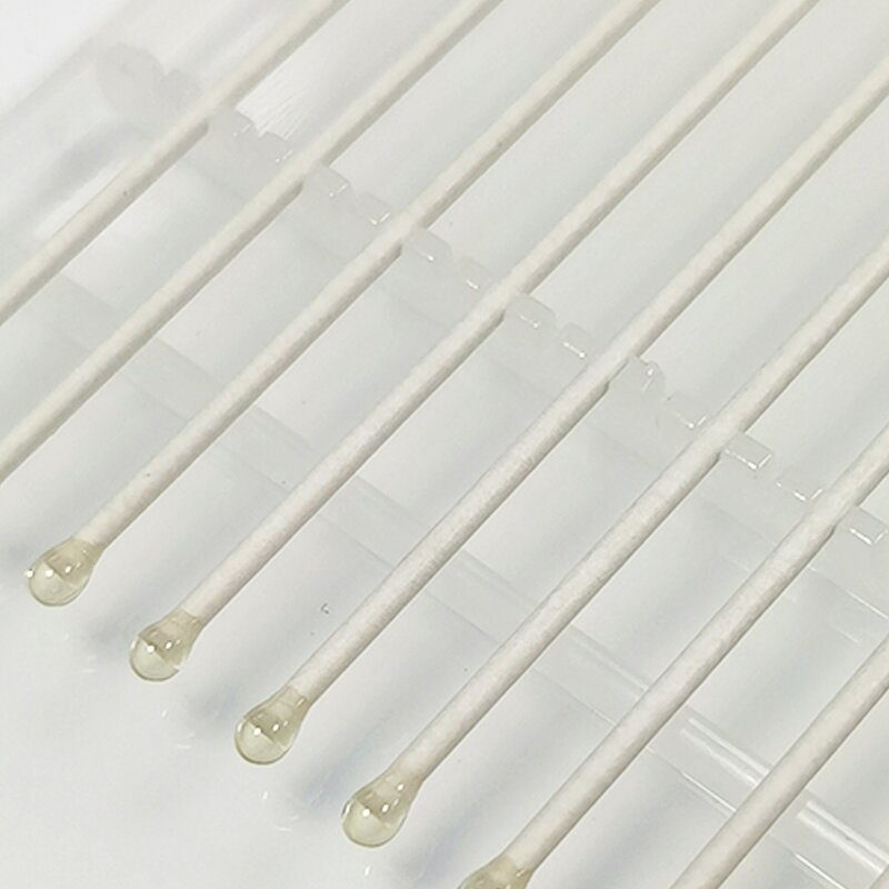 Silicone Sticky Swab Manufacturer - Cleanroom Yellow Transparent Round Head Gel Pen