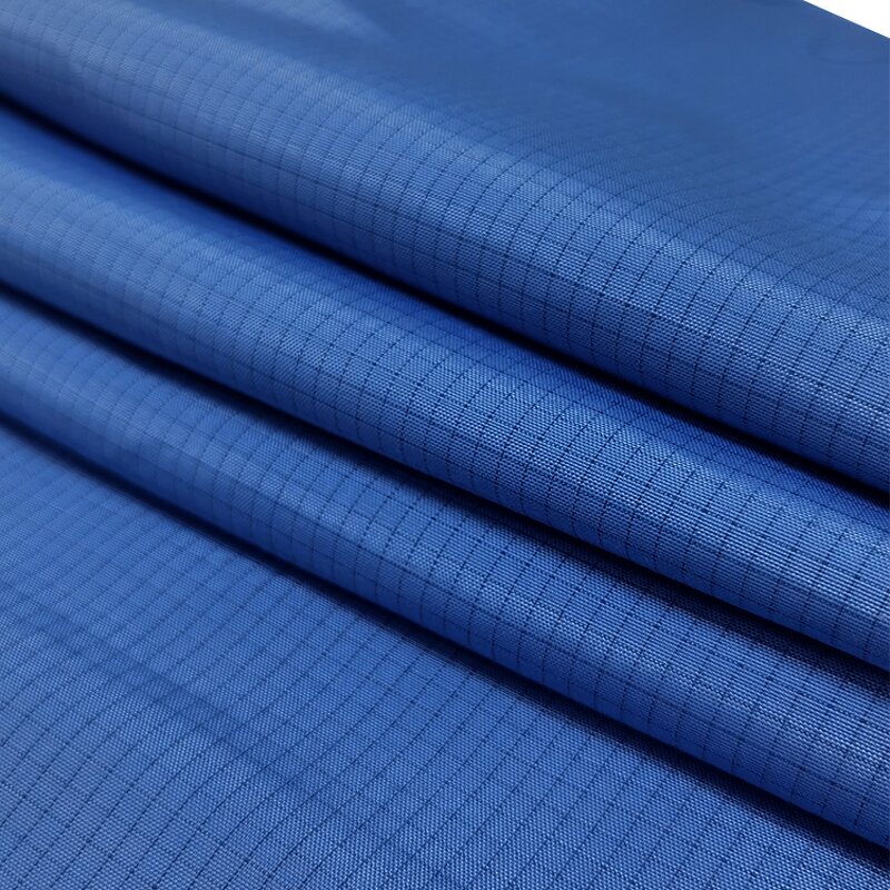 Antistatic Fabric Manufacturer - 4MM X 4MM Grid Blue Dust Free Washable for Industry