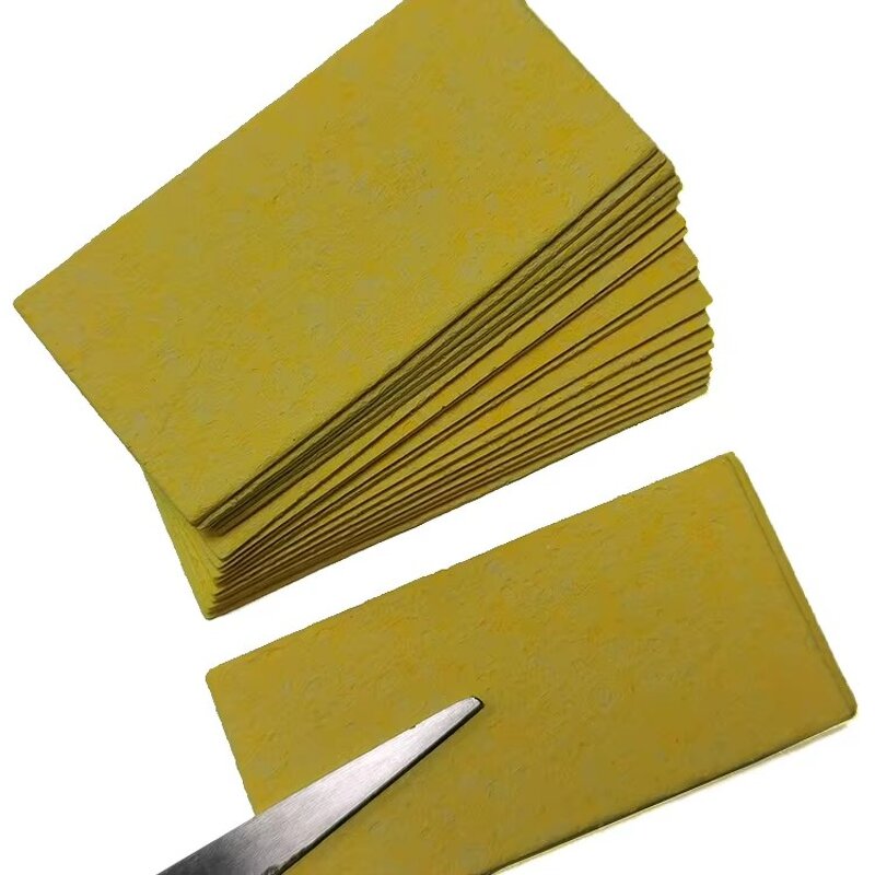Cleanroom Work Tools Manufacturer - Yellow Soldering Tip Sponges Consumables