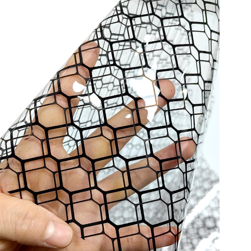 ESD Grid Curtain Manufacturer - Thickness 0.3mm Transparent PVC for Cleanroom Door Partition