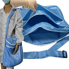 ESD Fabric Bags Manufacturer - Three Layers Dust Free for Cleanroom Clothes & Shoes