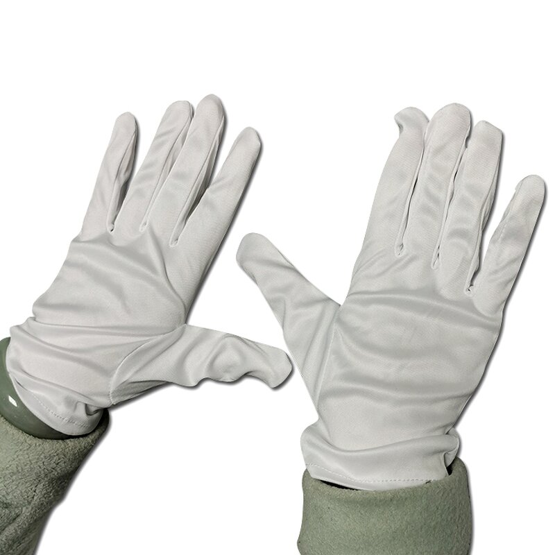 Cleanroom Working Gloves Manufacturer - White Jewelry Microfiber Dust-free