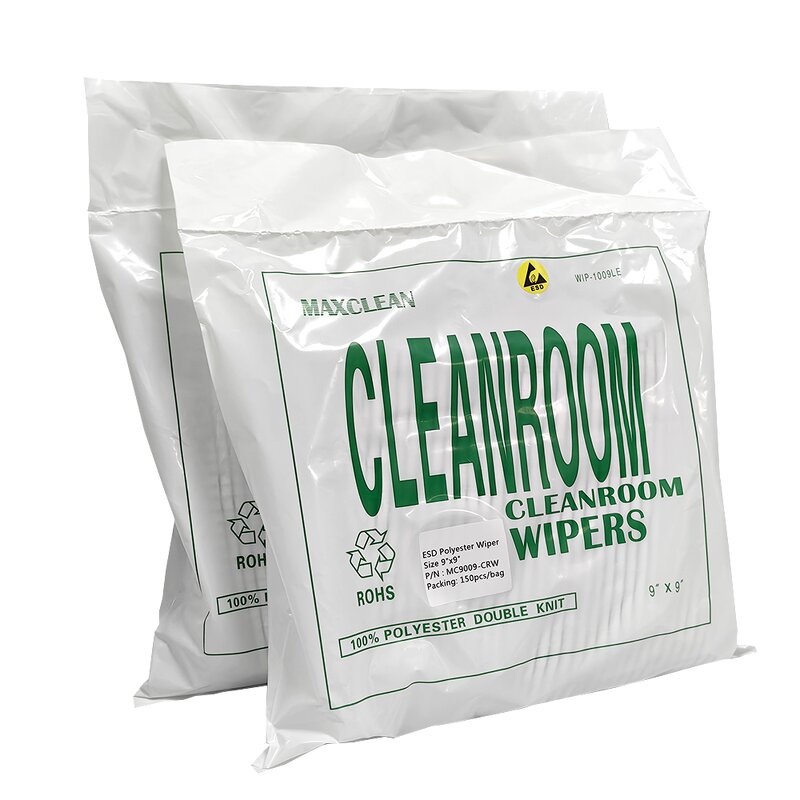 Antistatic Cleanroom Wiper Manufacturer - Class 10 100 1000 Lint Free Polyester